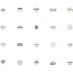 20 Select Logos Fully Customizable