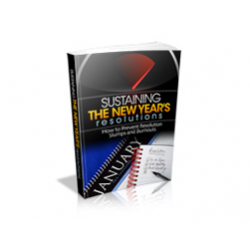 Sustaining the New Years Resolutions – Free MRR eBook