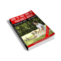 How to Take Care of Your Dog’s Health – Free MRR eBook