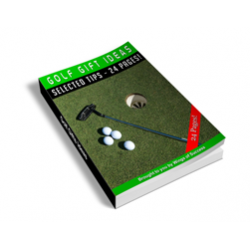 Golf Gift Ideas – Free MRR eBook