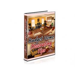 Budget Home Decorating Tips – Free PLR eBook