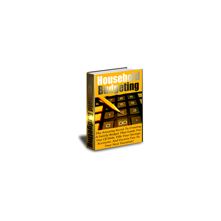 Household Budgeting – Free PLR eBook