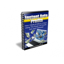 Instant Auto Profits – Free PLR eBook