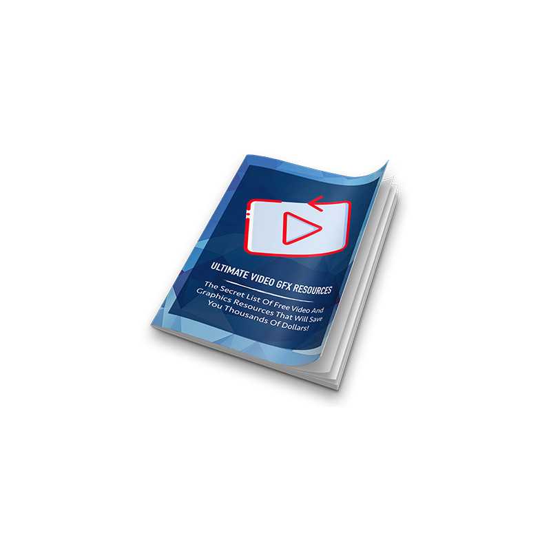 Ultimate Video GFX Resources – Free eBook