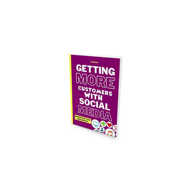 Getting More Customers With Social Media – Free MRR eBook
