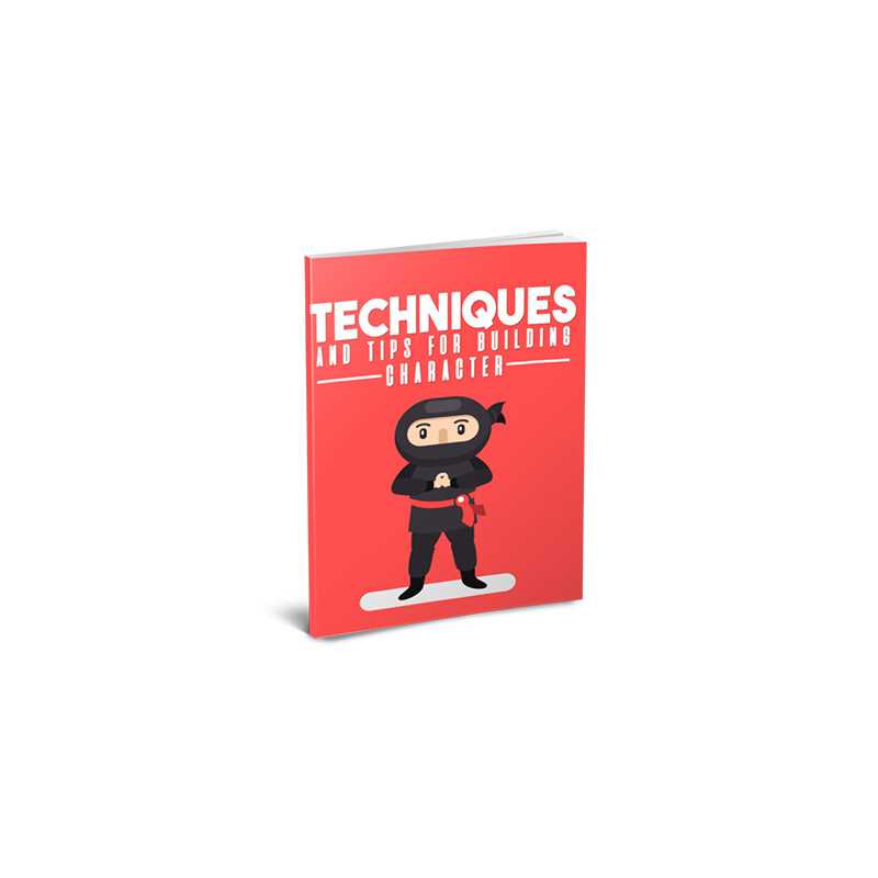 Techniques and Tips For Building Character – Free MRR eBook