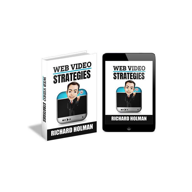 Web Video Strategies – Free MRR eBook