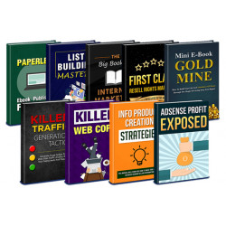 Collection Of 9 Resellable Ebooks – Free MRR eBook