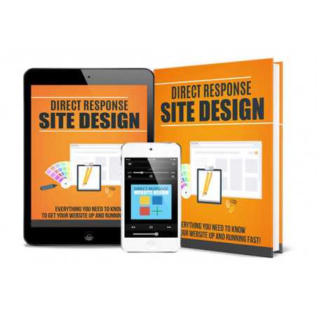 Direct Response Site Design AudioBook and Ebook – Free PLR AudioBook and eBook