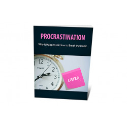 Procrastination – Free PLR eBook
