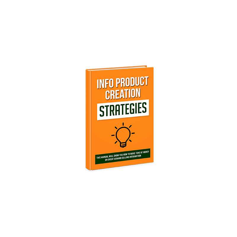 Info Product Creation Strategies – Free MRR eBook