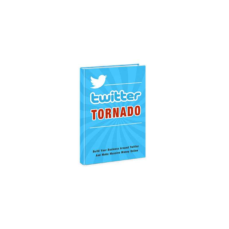 Twitter Tornado – Free MRR eBook