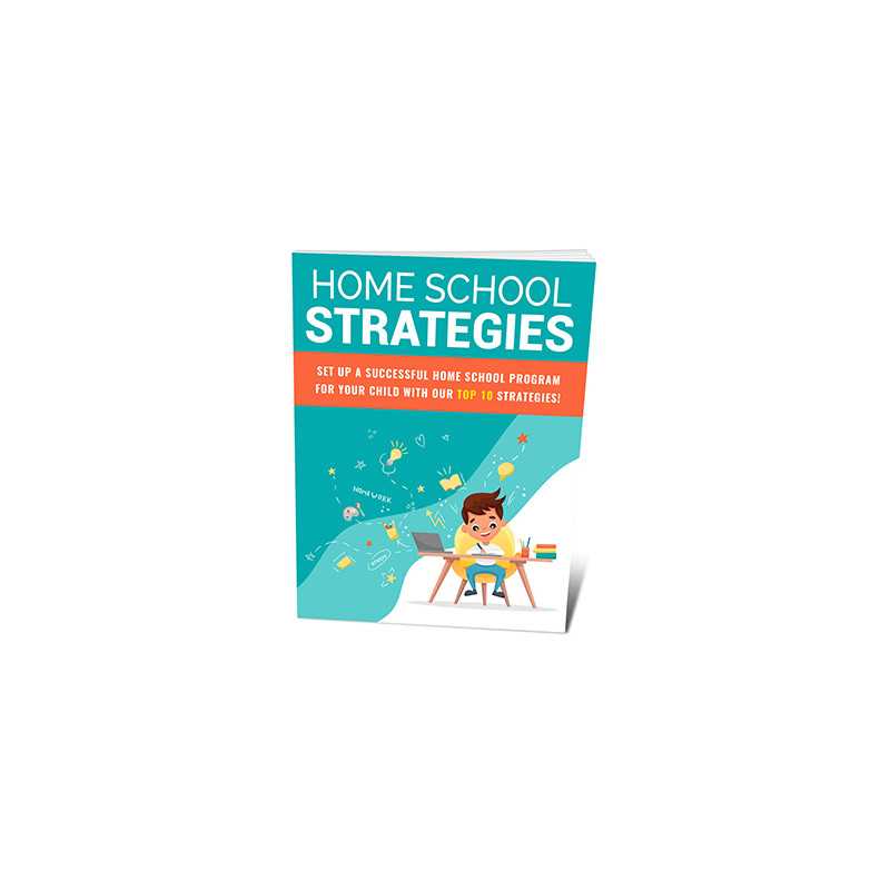 Home School Strategies – Free PLR eBook