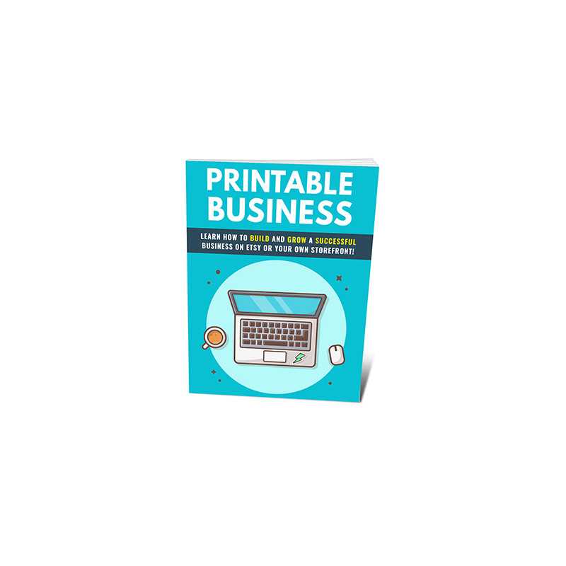 Printable Business – Free PLR eBook