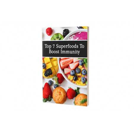 Top 7 Superfoods To Boost Immunity – Free MRR eBook