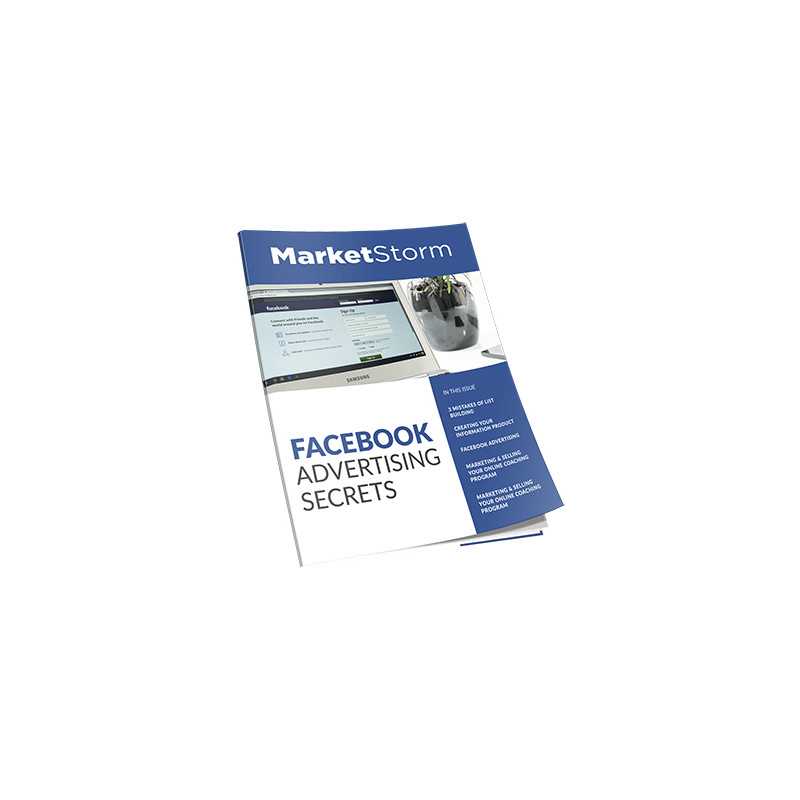 Facebook Advertising Secrets – Free MRR eBook