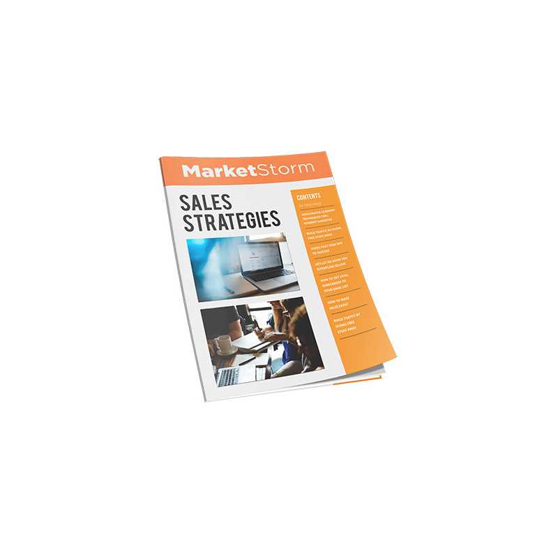 Sales Strategies – Free MRR eBook