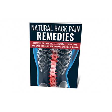 Natural Back Pain Remedies – Free PLR eBook