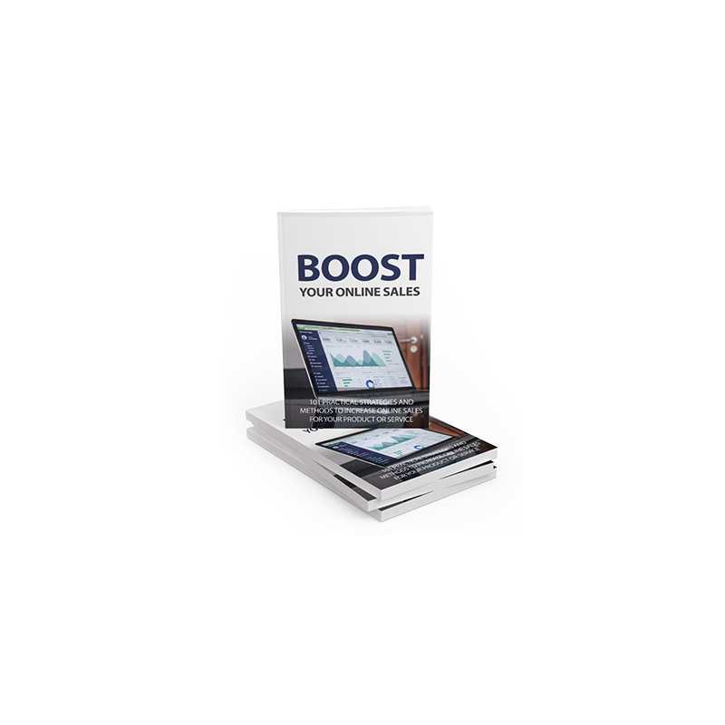 Boost Your Online Sales – Free MRR eBook