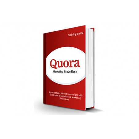 Quora Marketing Made Easy – Free eBook