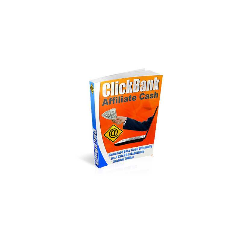 ClickBank Affiliate Cash – Free MRR eBook