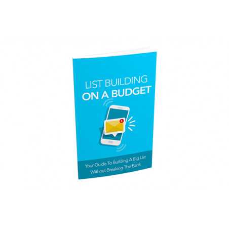 List Building On A Budget – Free MRR eBook