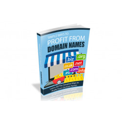 Simple Ways To Profit From Domain Names – Free RR eBook