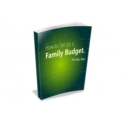 How To Set Up a Family Budget The Easy Way – Free PLR eBook
