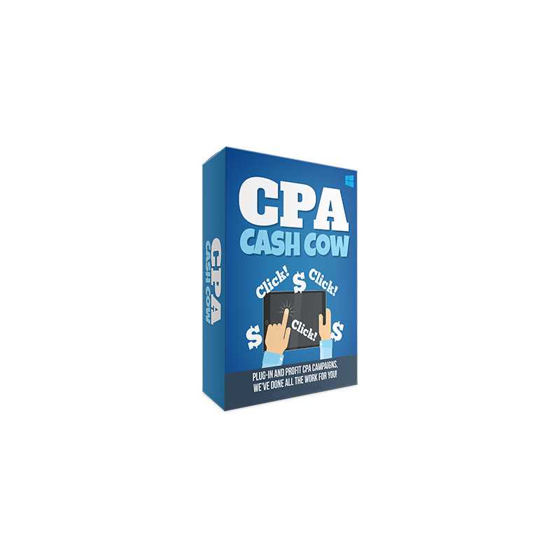 CPA Cash Cow – Free PLR eBook
