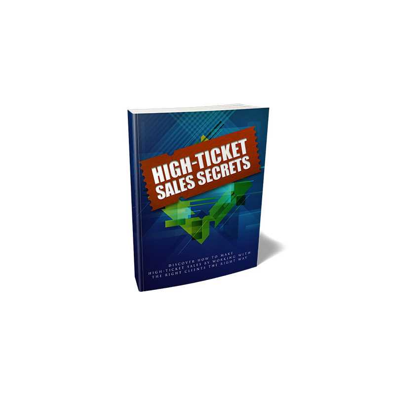 High Ticket Sales Secrets – Free MRR eBook