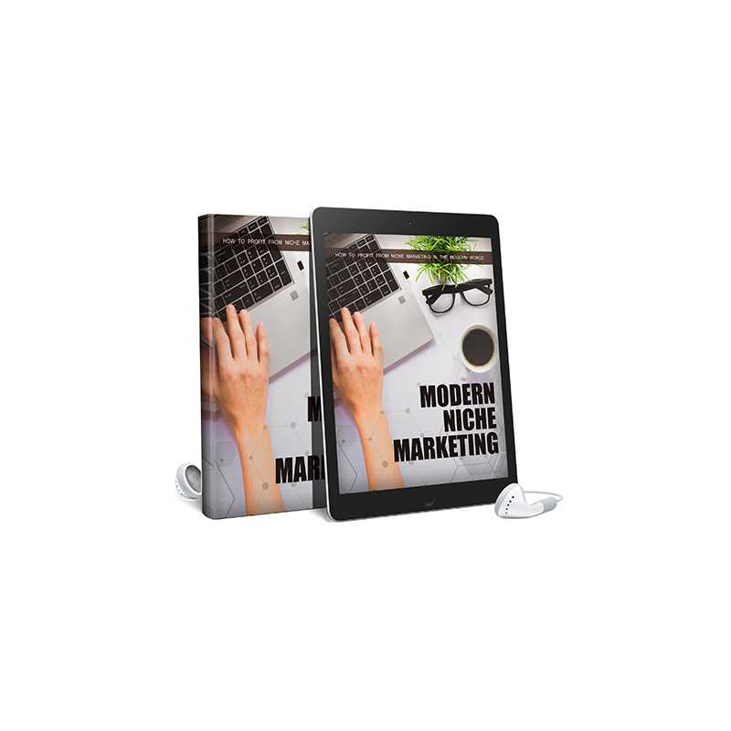 Modern Niche Marketing AudioBook and Ebook – Free MRR AudioBook and eBook