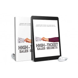 High Ticket Sales Secrets AudioBook and Ebook – Free MRR AudioBook and eBook