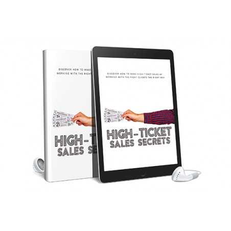 High Ticket Sales Secrets AudioBook and Ebook – Free MRR AudioBook and eBook