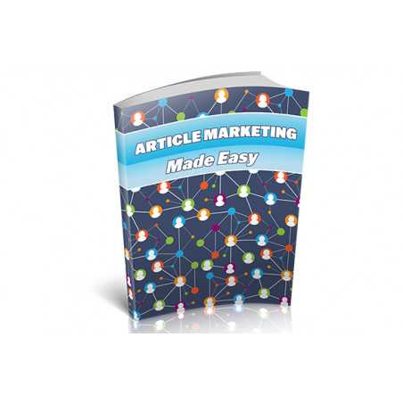 Article Marketing Made Easy – Free MRR eBook