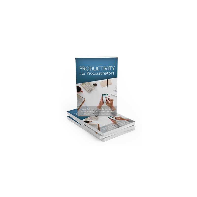 Productivity For Procrastinators – Free MRR eBook