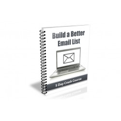 Build A Better Email List – Free PLR eBook