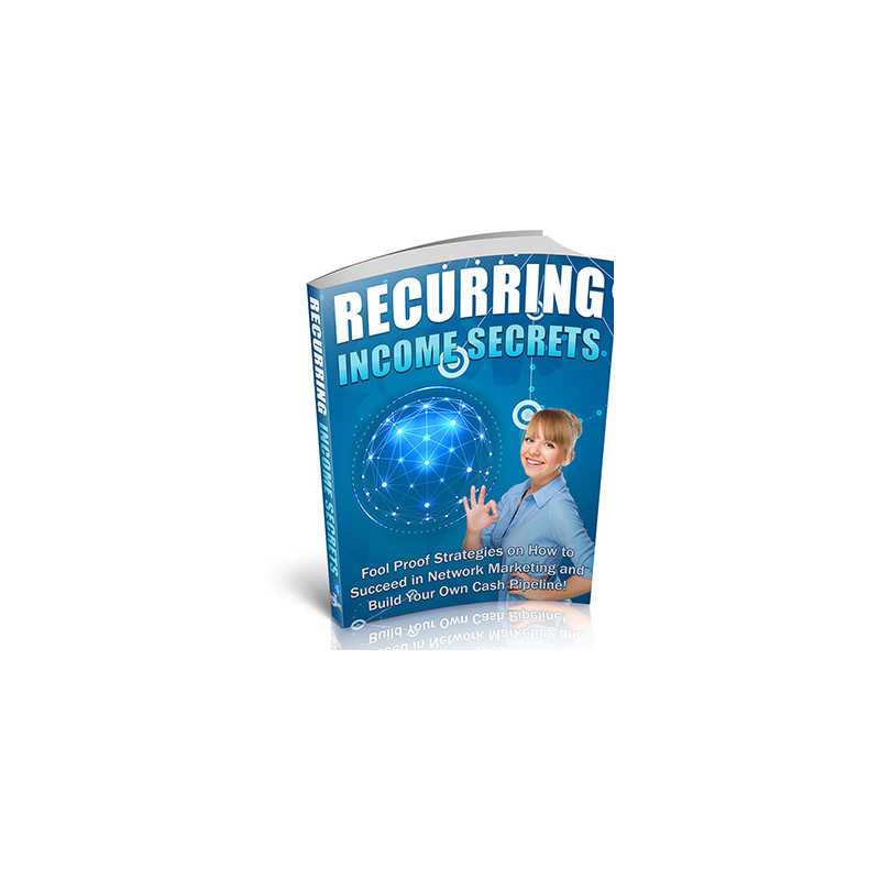 Recurring Income Secrets – Free PLR eBook