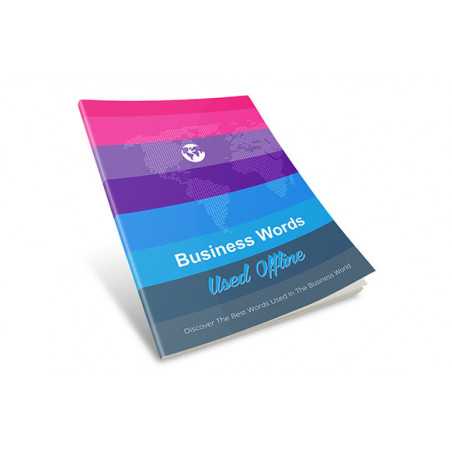 Business Words Used Offline – Free PLR eBook