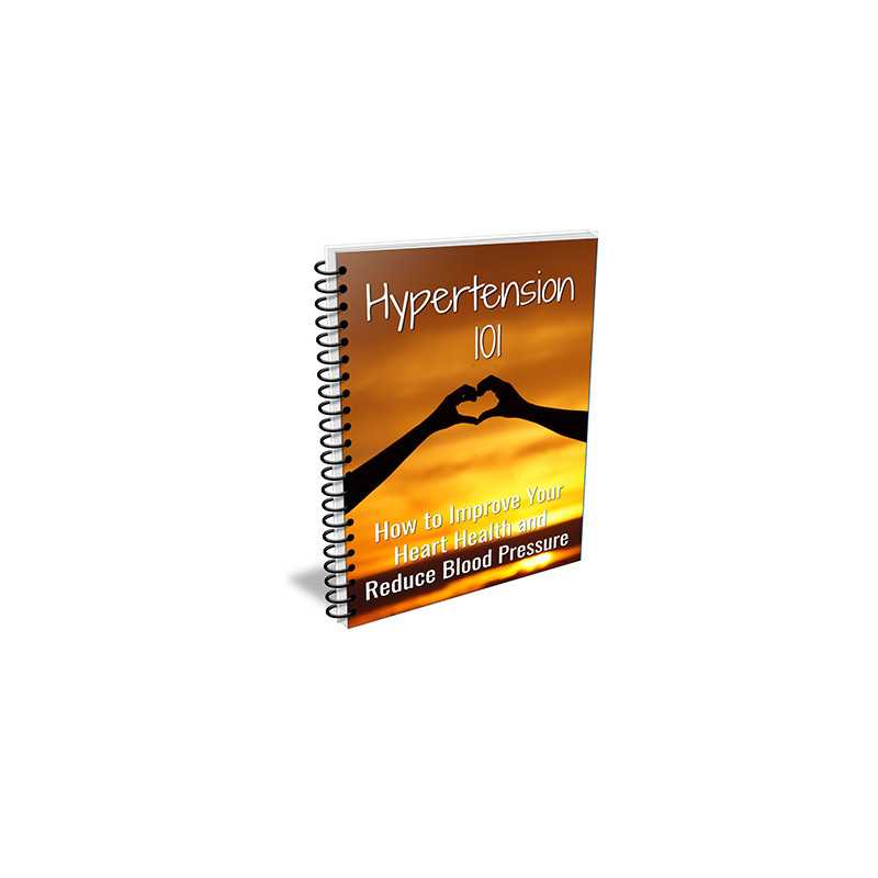 Hypertension 101 – Free MRR eBook