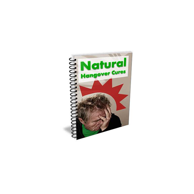 Natural Hangover Remedies – Free MRR eBook