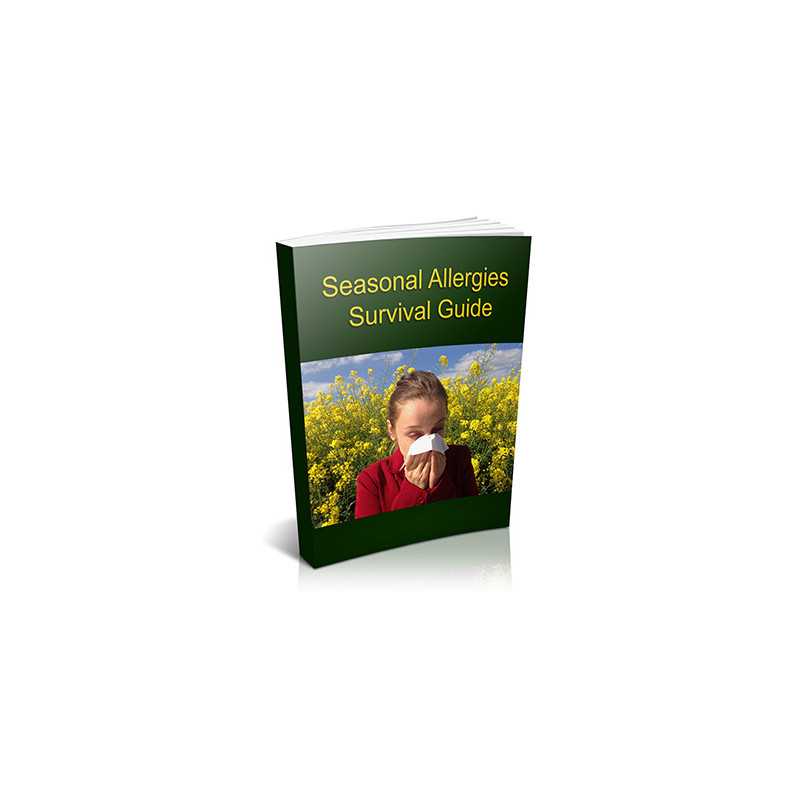 Seasonal Allergies Survival Guide – Free PLR eBook