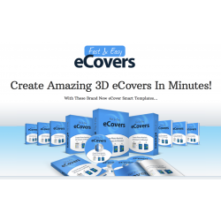 Fast and Easy eCovers - Create Amazing 3D eCovers In Minutes