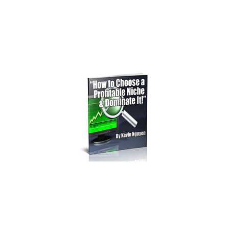 How To Choose A Profitable Niche and Dominating It – Free MRR eBook