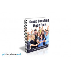 Group Coaching Made Easy – Free PLR eBook