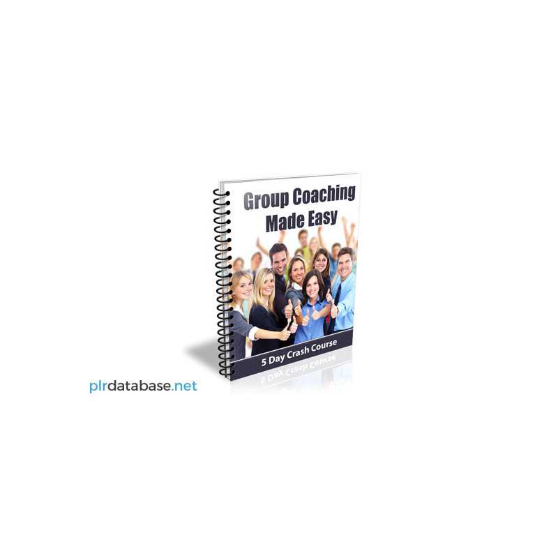 Group Coaching Made Easy – Free PLR eBook