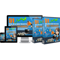 51 Social Media Marketing Methods To Build Your Business - Free MRR eBook with Ready to Use Sales Page Website