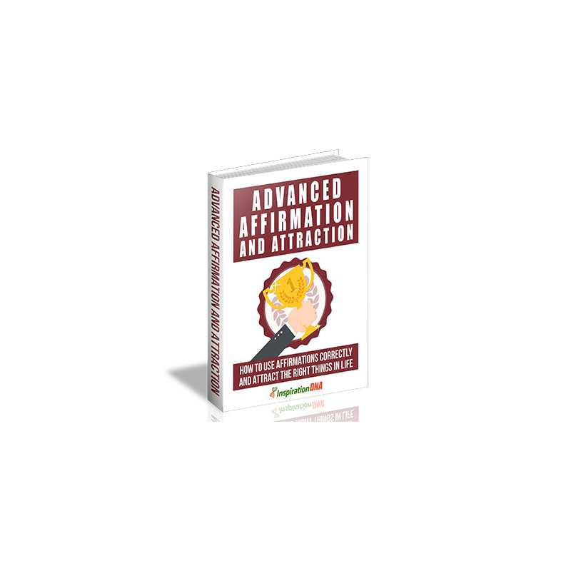 Advanced Affirmation and Attraction – Free PLR eBook