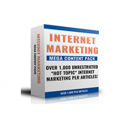 Internet Marketing Mega Content Pack – Free PLR eBook