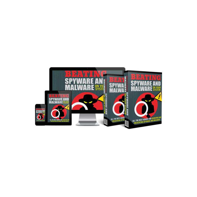 Beating Spyware and Malware On Your System - Free MRR eBook with Ready to Use Sales Page Website
