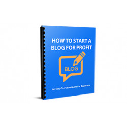 How To Start a Blog For Profit – Free MRR eBook